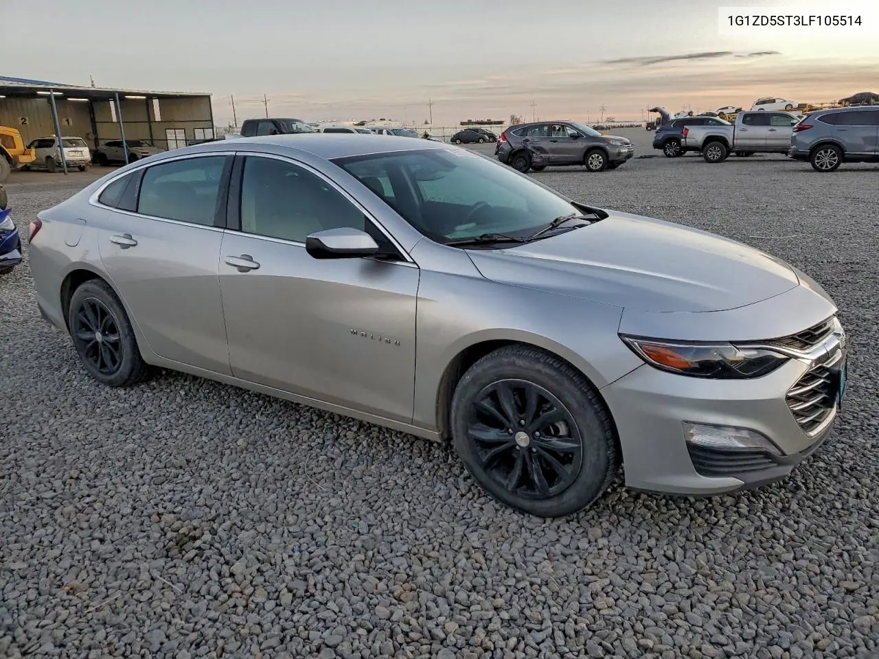 1G1ZD5ST3LF105514 2020 Chevrolet Malibu Lt