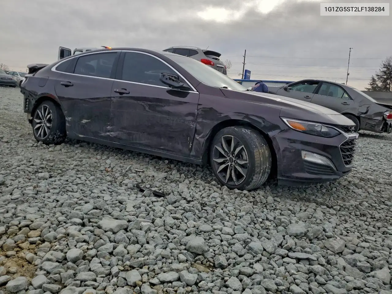 1G1ZG5ST2LF138284 2020 Chevrolet Malibu Rs