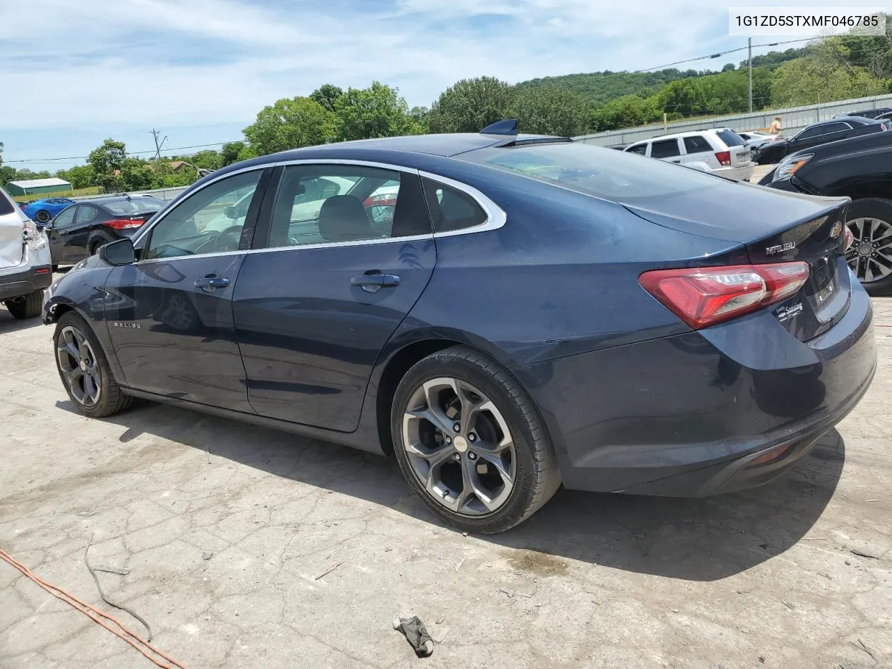 2021 Chevrolet Malibu Lt VIN: 1G1ZD5STXMF046785 Lot: 59020774