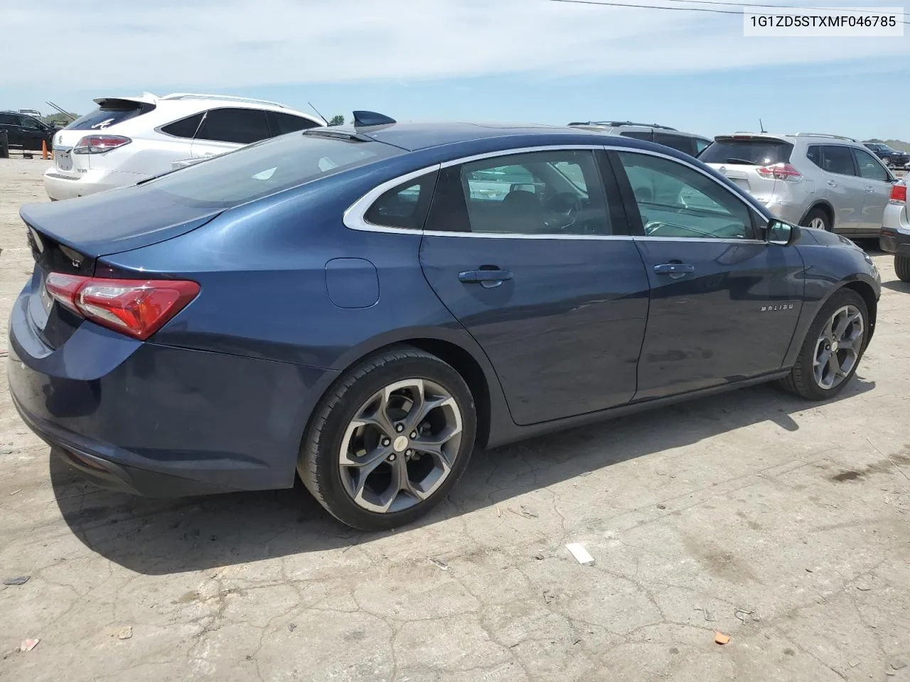 2021 Chevrolet Malibu Lt VIN: 1G1ZD5STXMF046785 Lot: 59020774