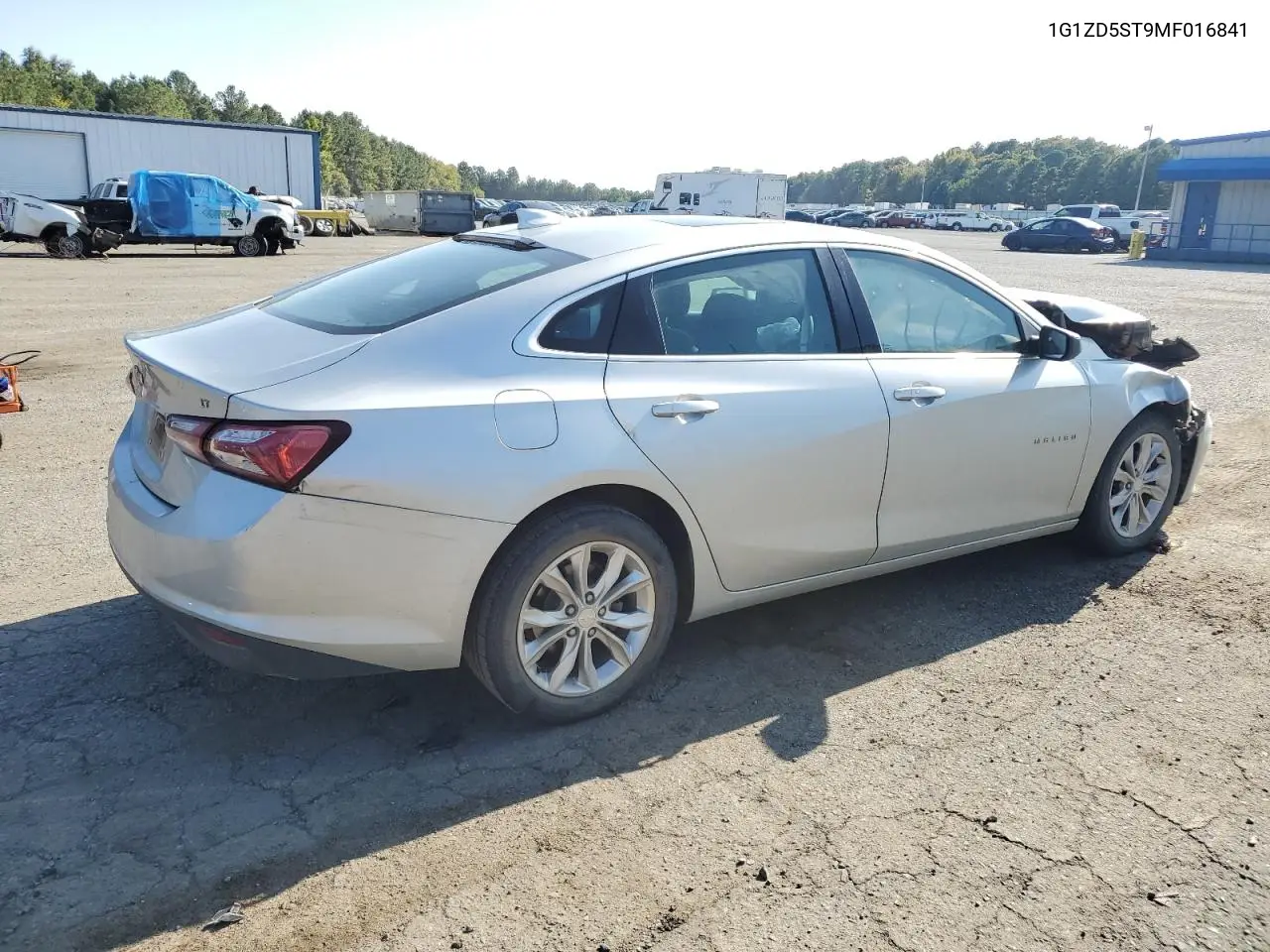 1G1ZD5ST9MF016841 2021 Chevrolet Malibu Lt