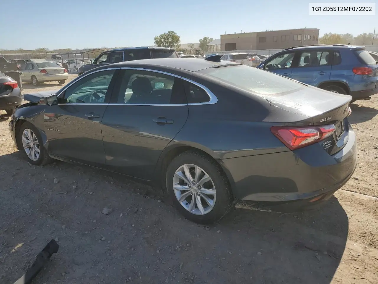 1G1ZD5ST2MF072202 2021 Chevrolet Malibu Lt