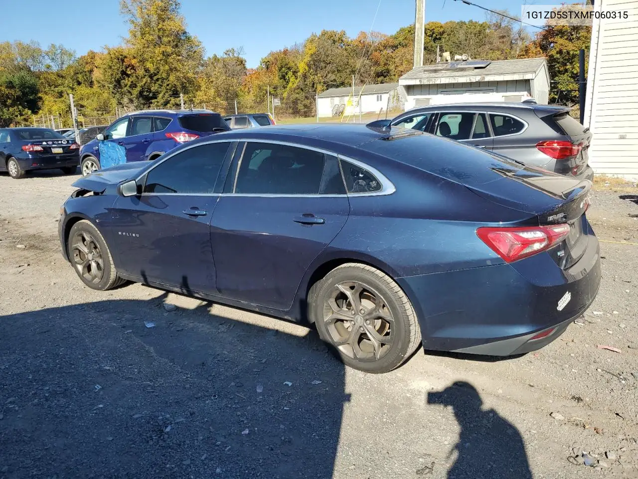 1G1ZD5STXMF060315 2021 Chevrolet Malibu Lt