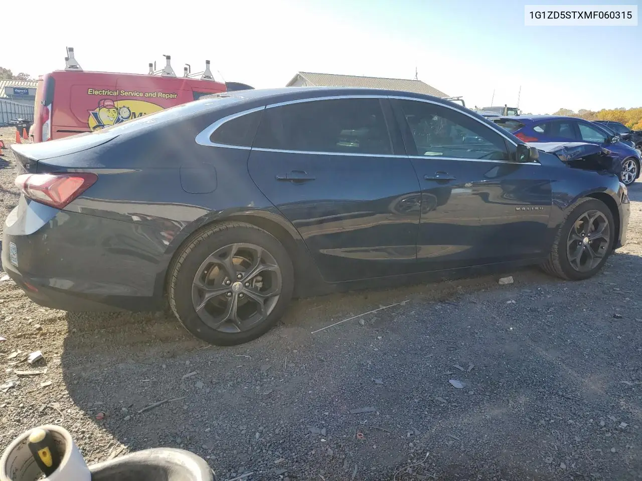 1G1ZD5STXMF060315 2021 Chevrolet Malibu Lt