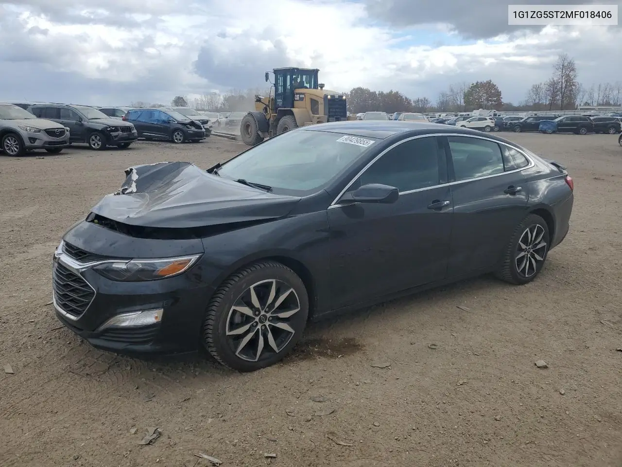 1G1ZG5ST2MF018406 2021 Chevrolet Malibu Rs