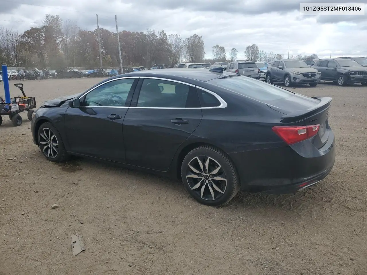 1G1ZG5ST2MF018406 2021 Chevrolet Malibu Rs