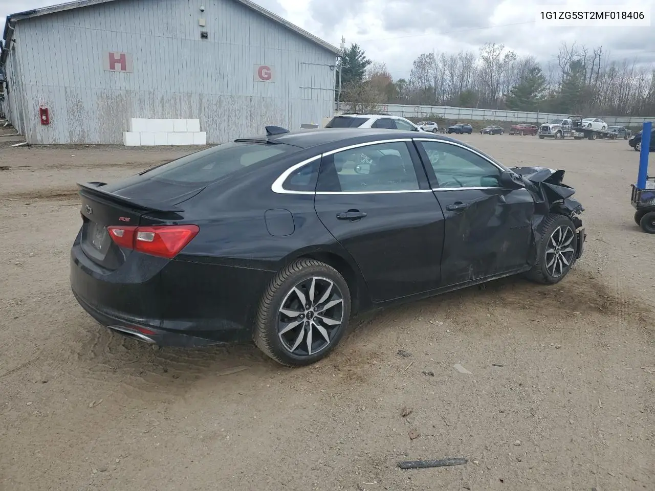 1G1ZG5ST2MF018406 2021 Chevrolet Malibu Rs