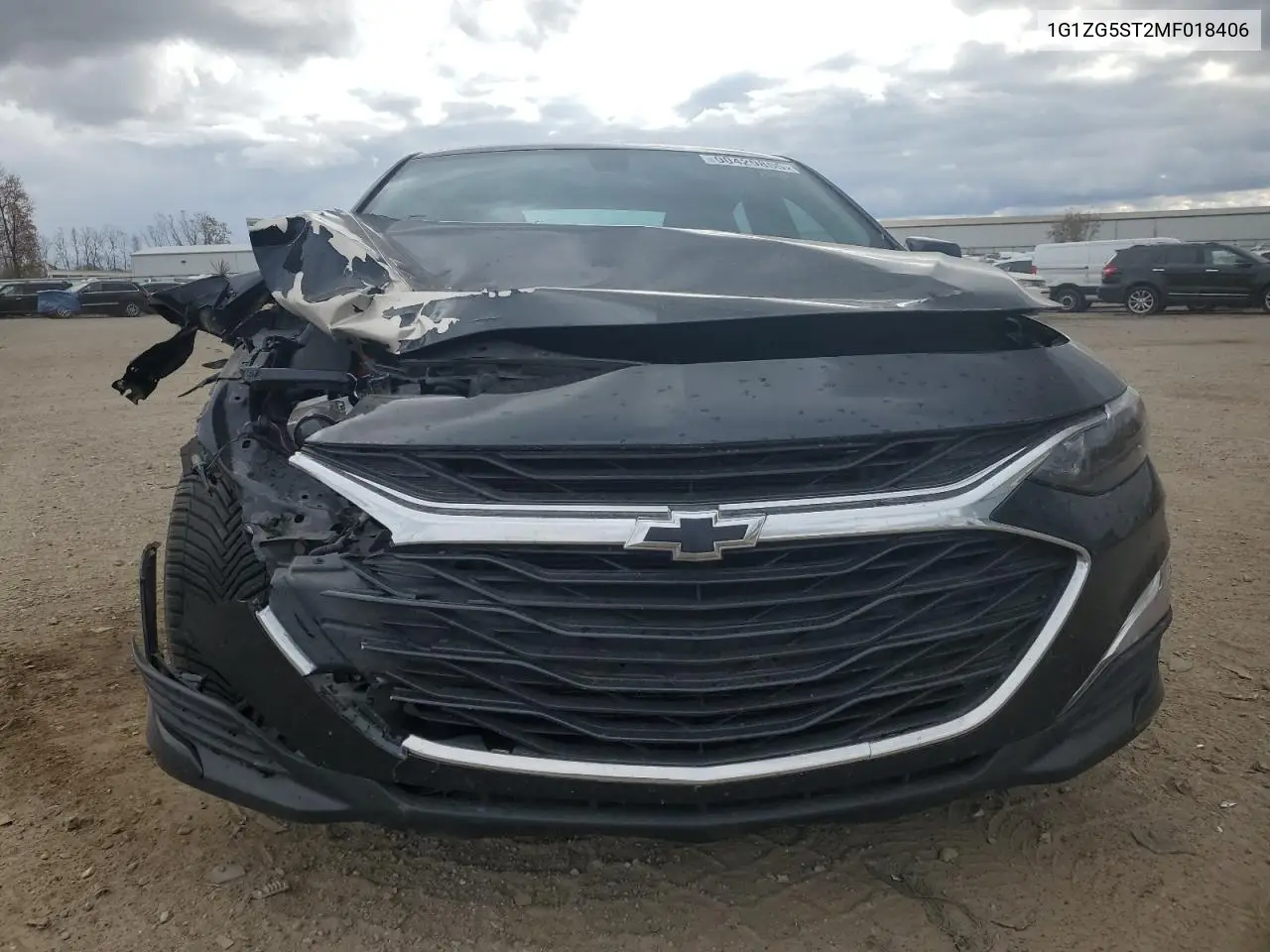 1G1ZG5ST2MF018406 2021 Chevrolet Malibu Rs