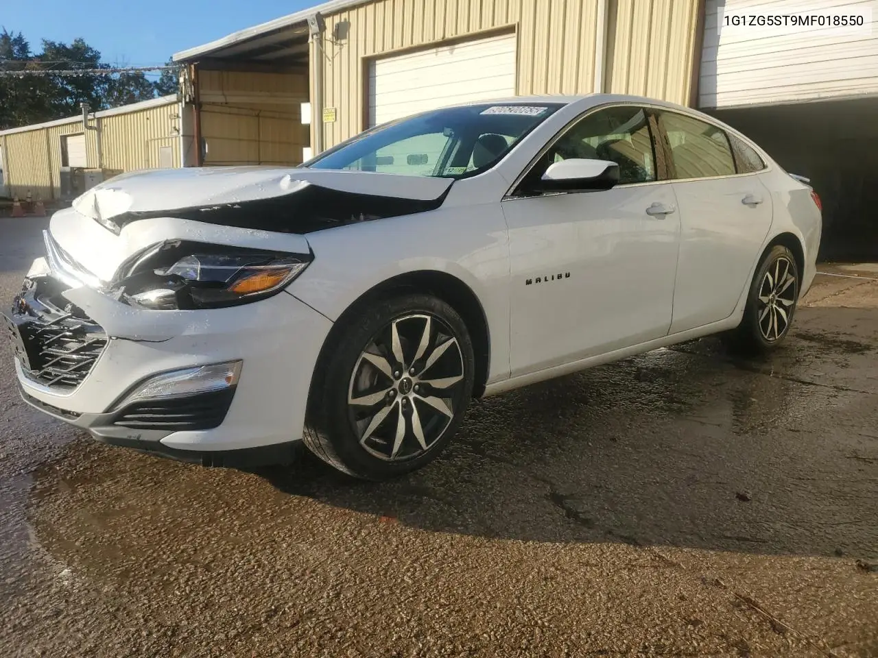 1G1ZG5ST9MF018550 2021 Chevrolet Malibu Rs