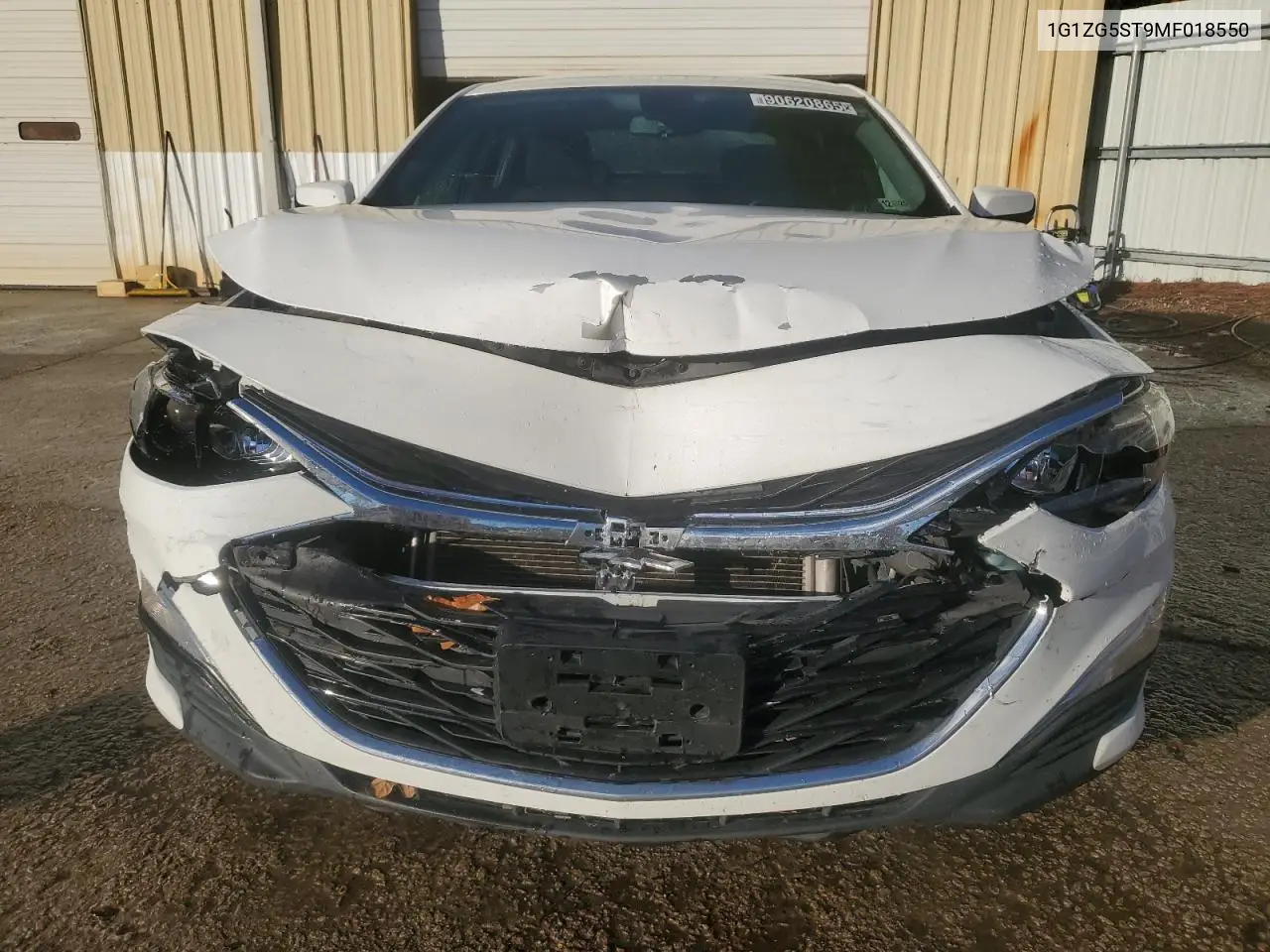 1G1ZG5ST9MF018550 2021 Chevrolet Malibu Rs