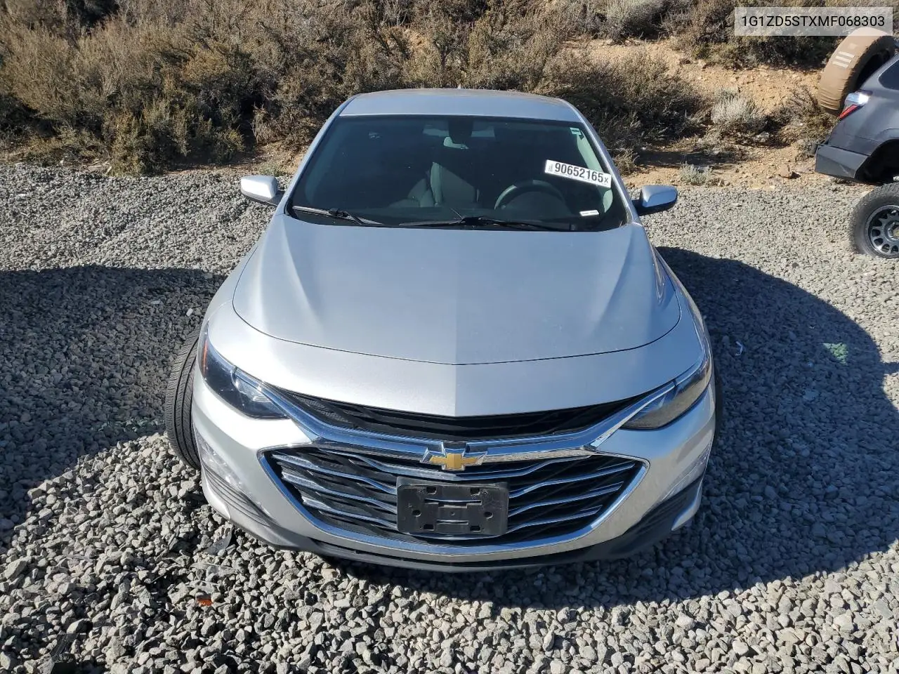 1G1ZD5STXMF068303 2021 Chevrolet Malibu Lt