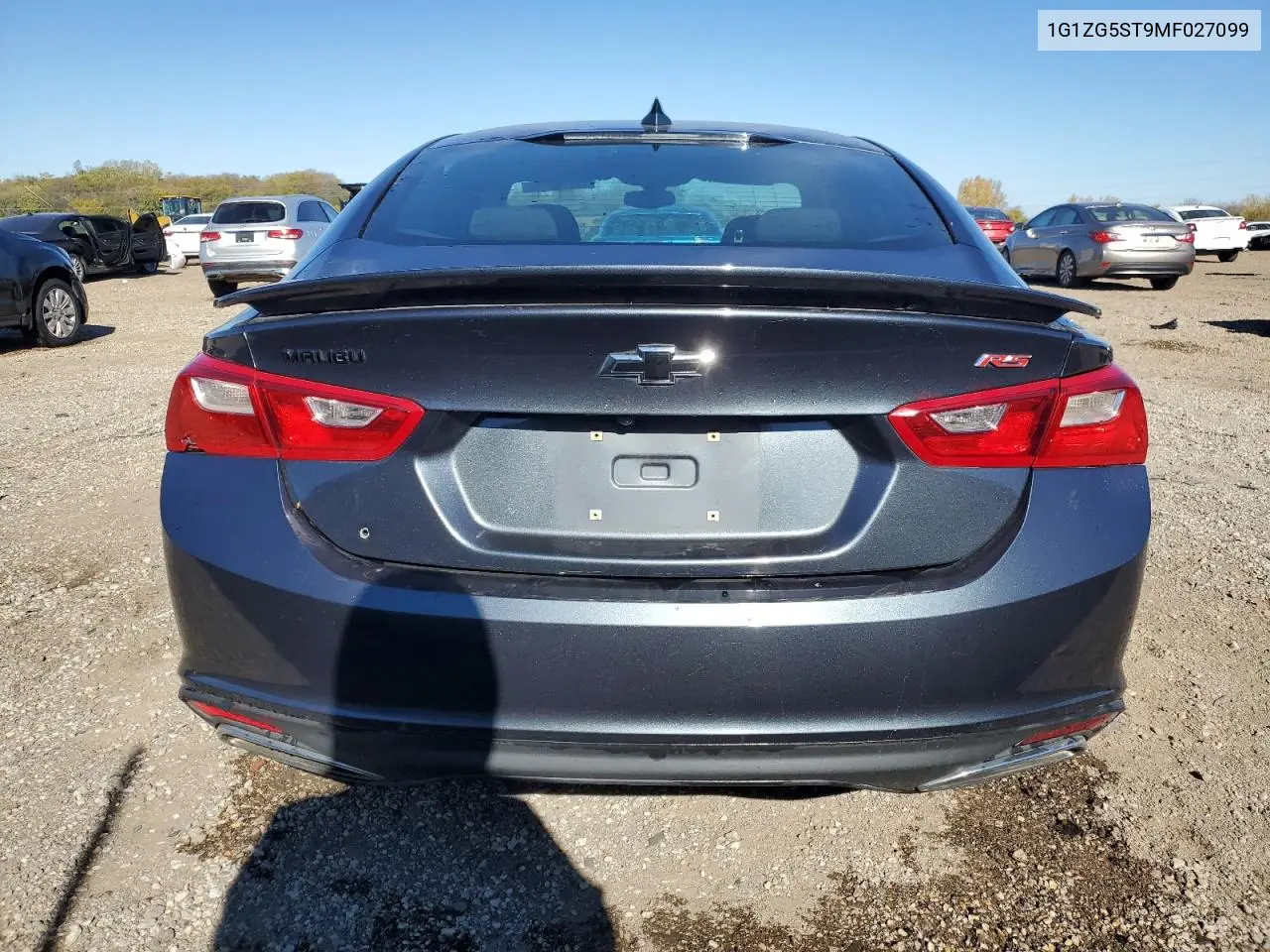 1G1ZG5ST9MF027099 2021 Chevrolet Malibu Rs