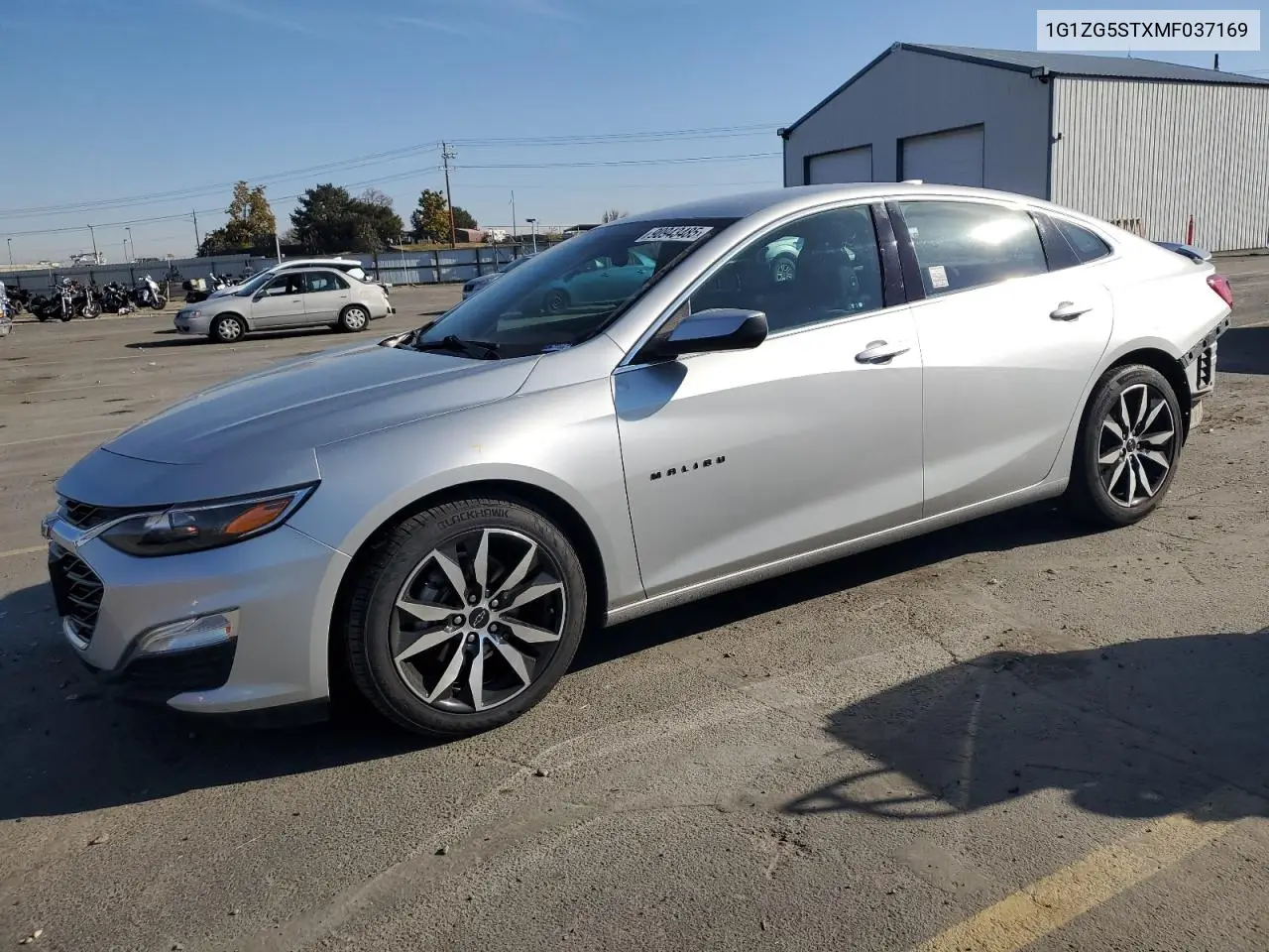 1G1ZG5STXMF037169 2021 Chevrolet Malibu Rs
