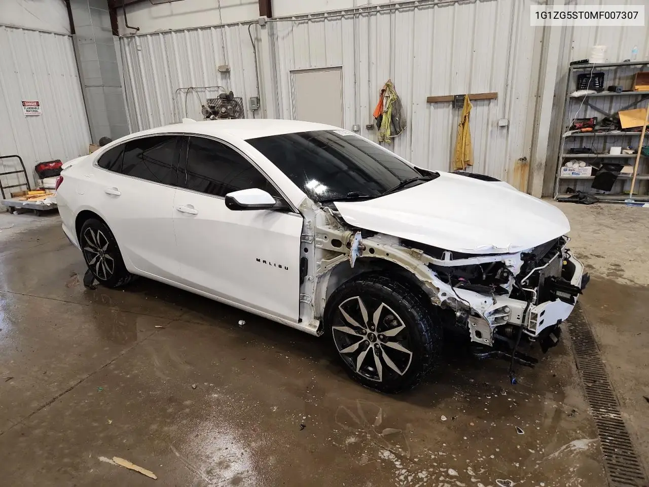 1G1ZG5ST0MF007307 2021 Chevrolet Malibu Rs