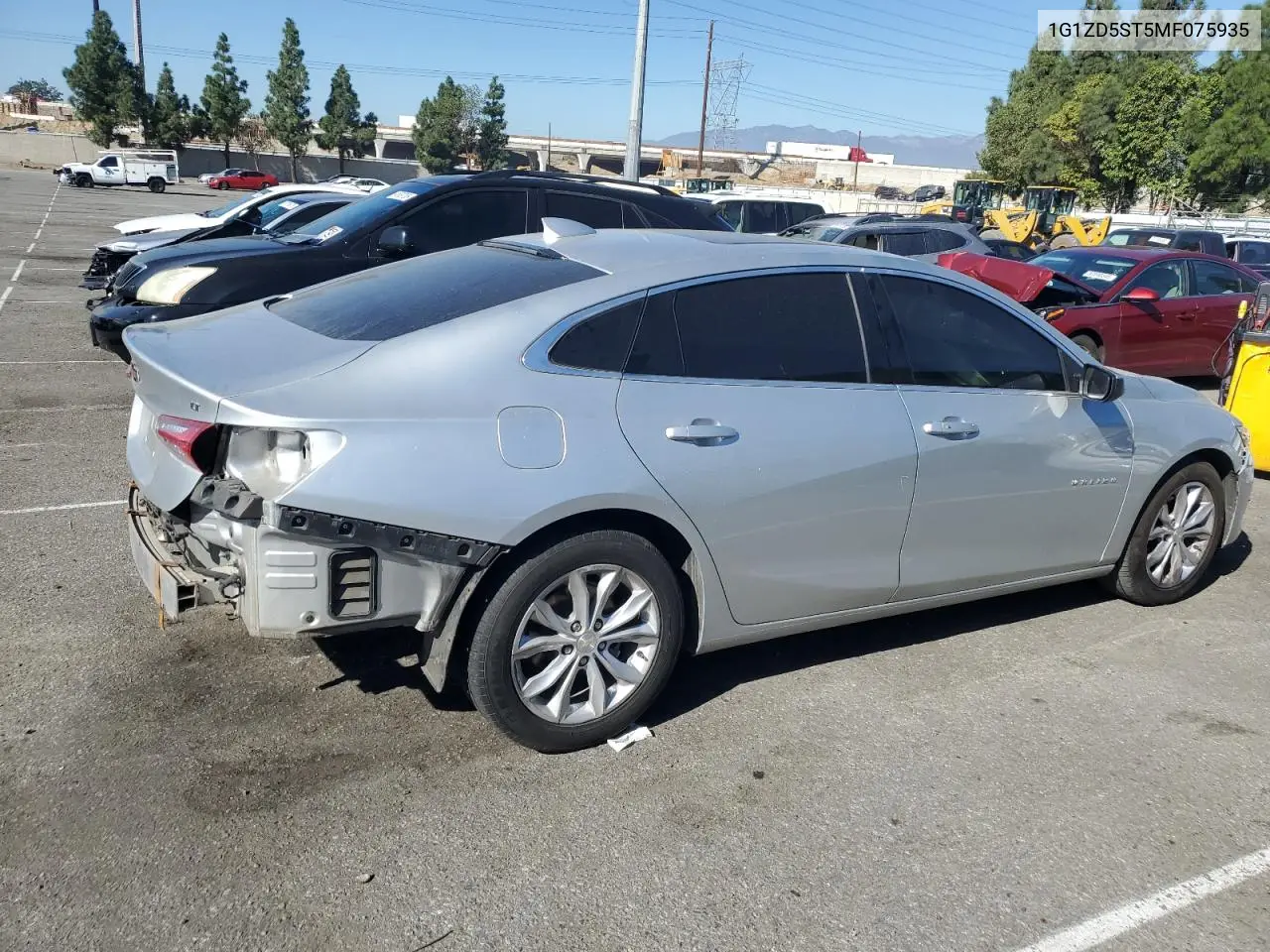 1G1ZD5ST5MF075935 2021 Chevrolet Malibu Lt