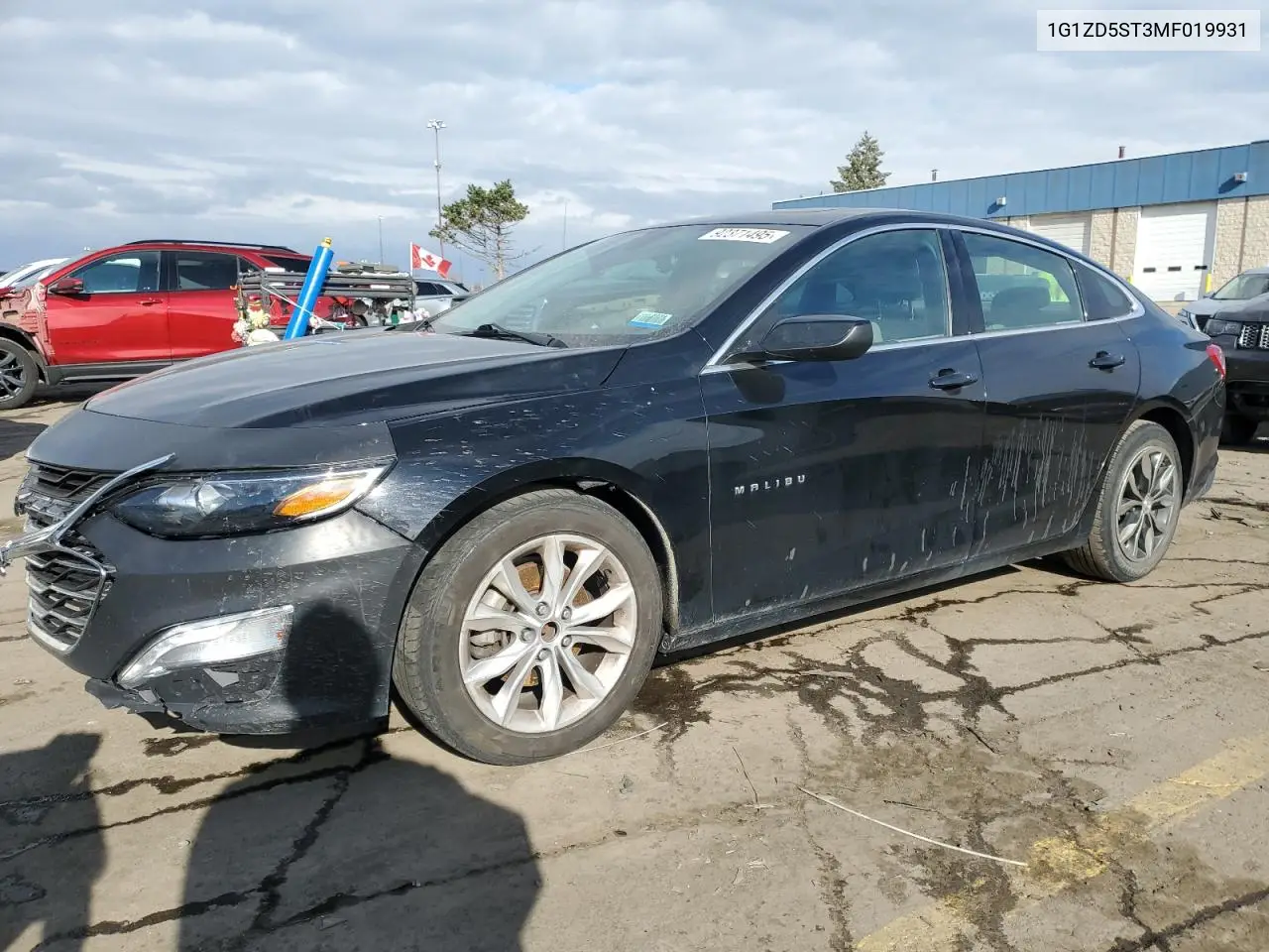 1G1ZD5ST3MF019931 2021 Chevrolet Malibu Lt
