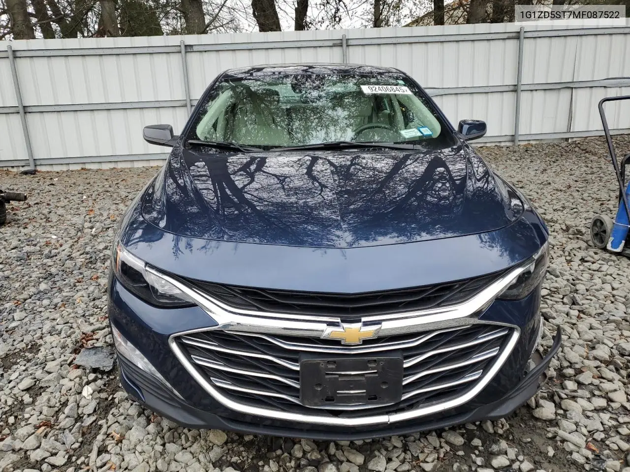 1G1ZD5ST7MF087522 2021 Chevrolet Malibu Lt