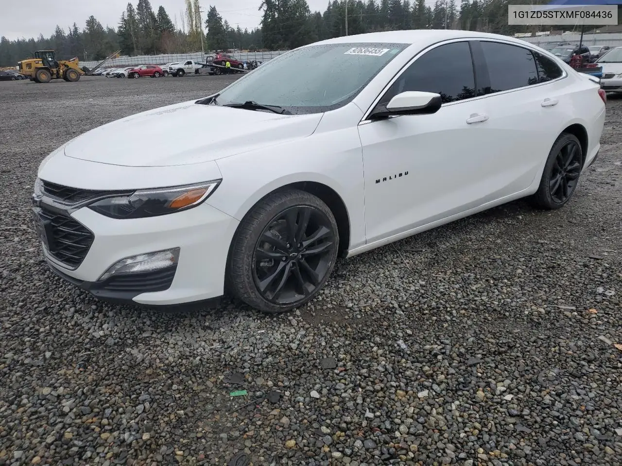 1G1ZD5STXMF084436 2021 Chevrolet Malibu Lt