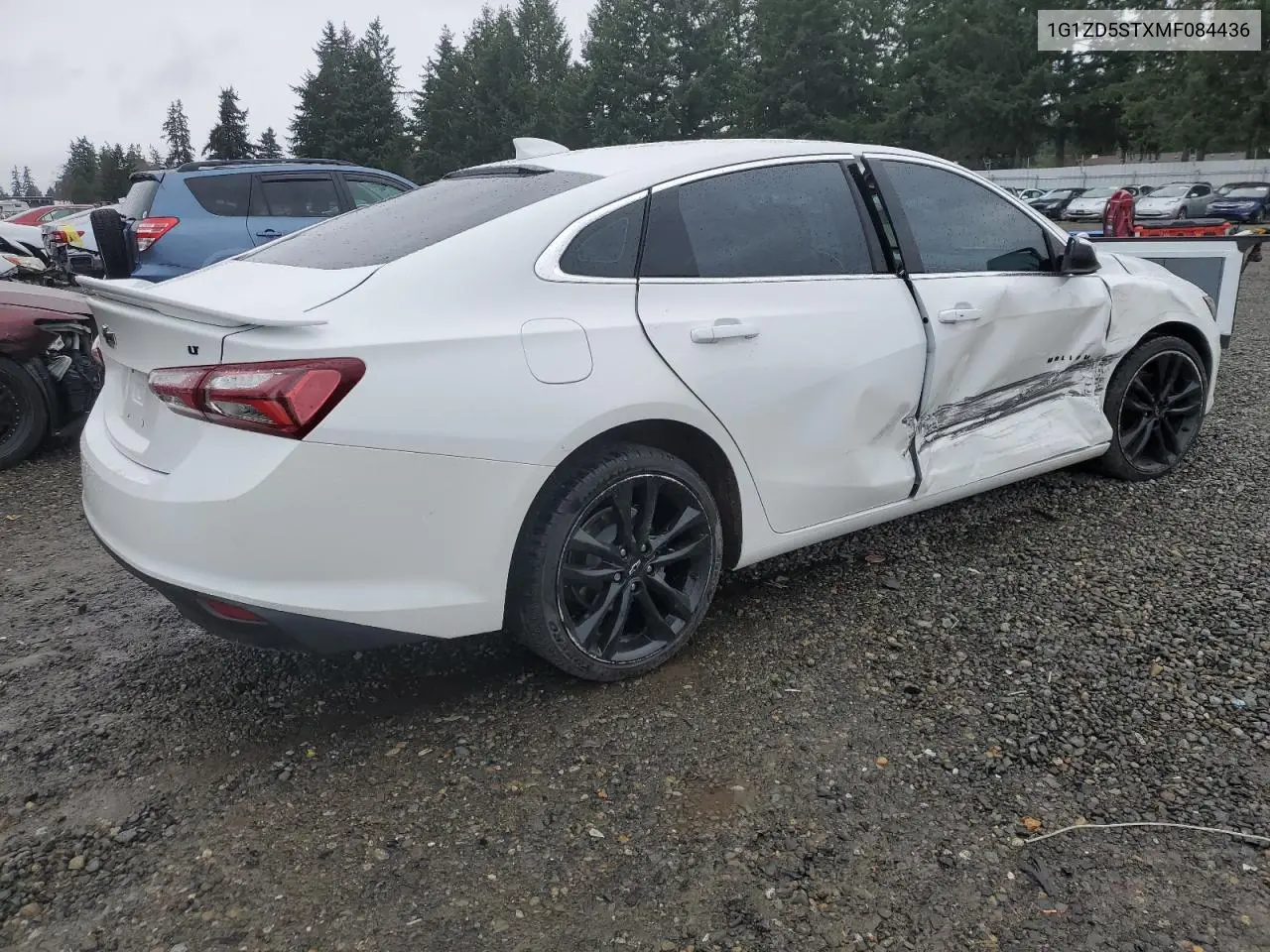 1G1ZD5STXMF084436 2021 Chevrolet Malibu Lt