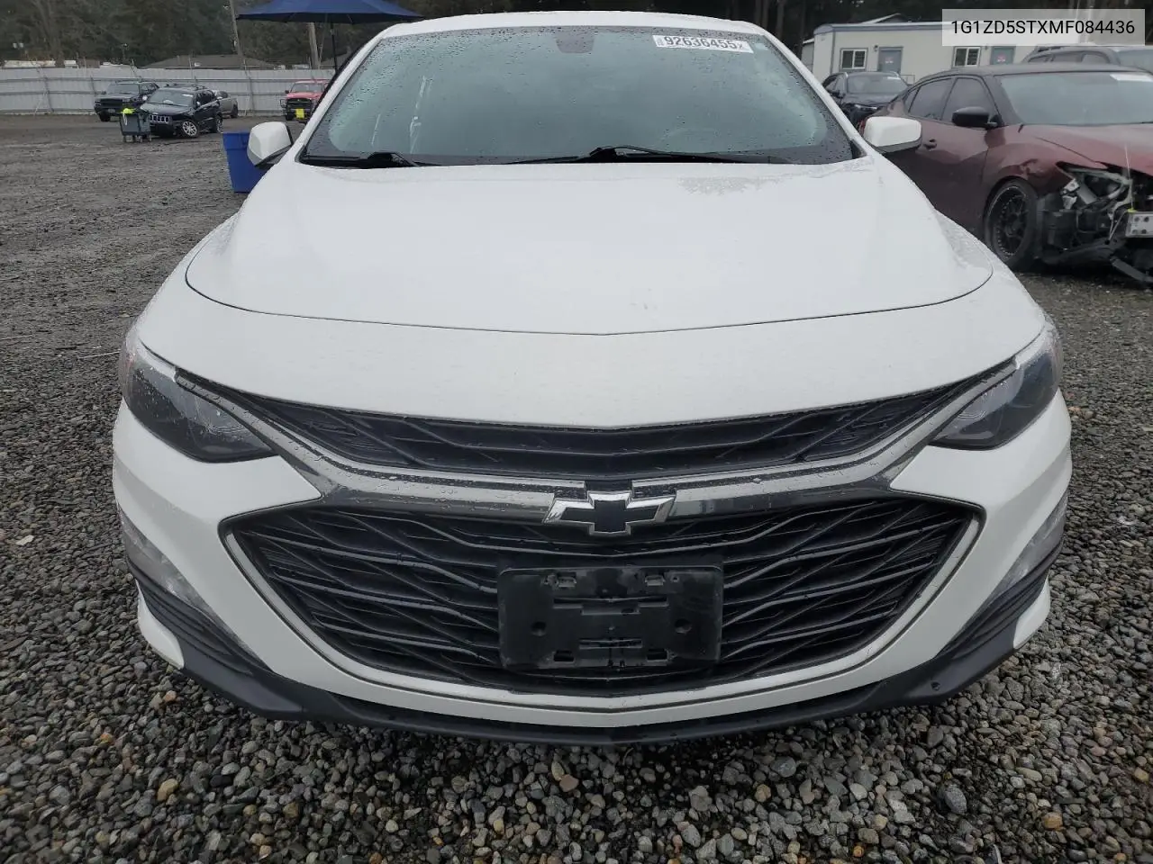 1G1ZD5STXMF084436 2021 Chevrolet Malibu Lt