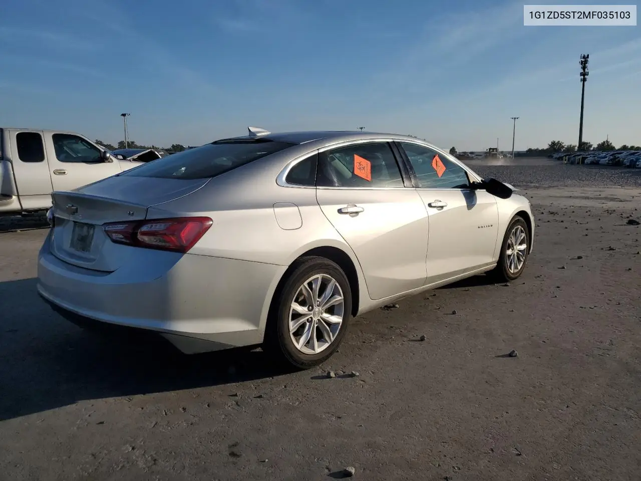1G1ZD5ST2MF035103 2021 Chevrolet Malibu Lt
