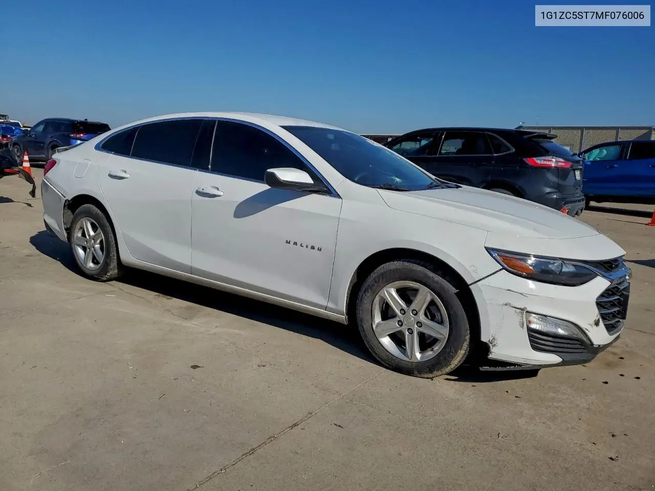 1G1ZC5ST7MF076006 2021 Chevrolet Malibu Ls