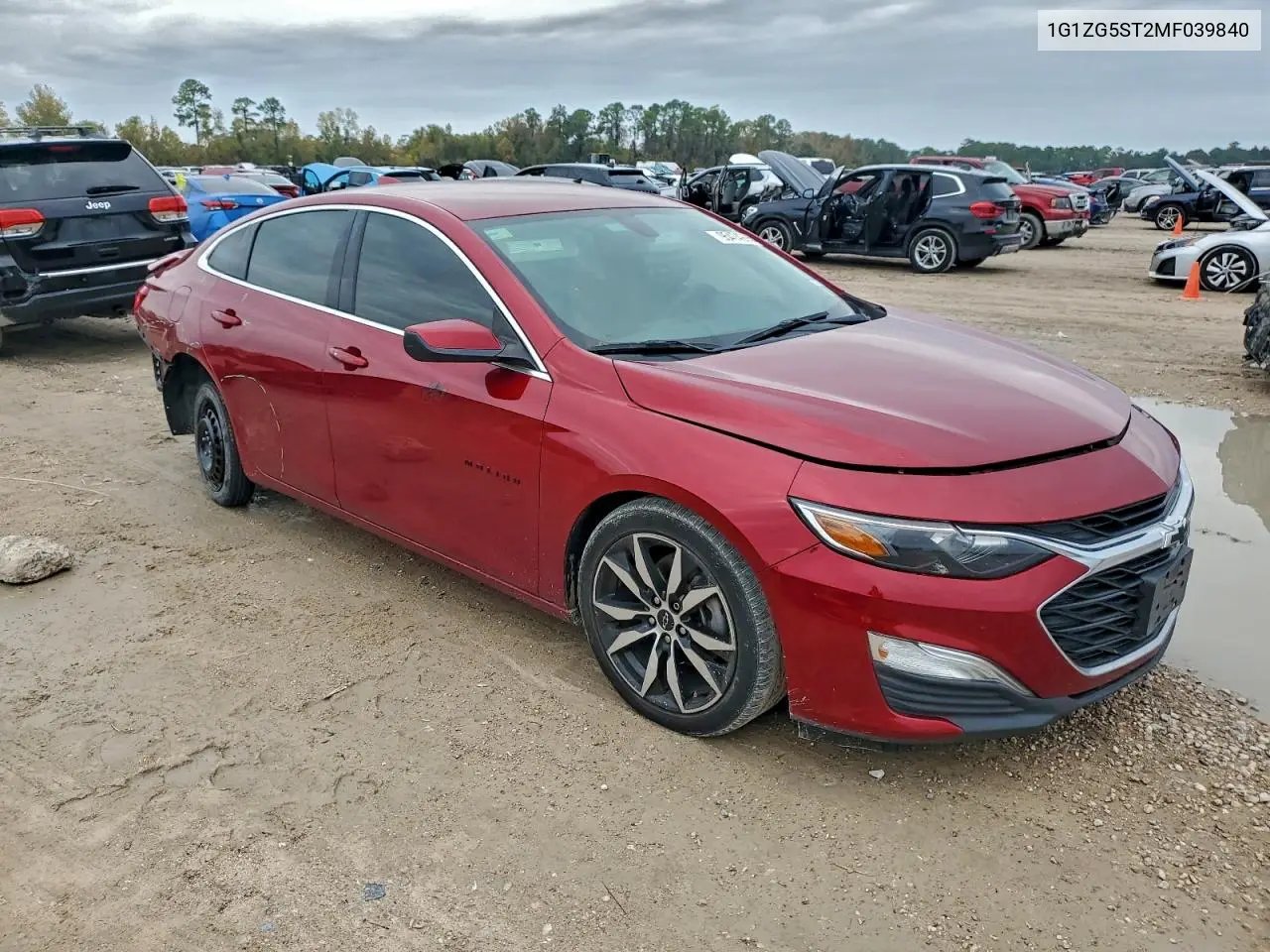 1G1ZG5ST2MF039840 2021 Chevrolet Malibu Rs