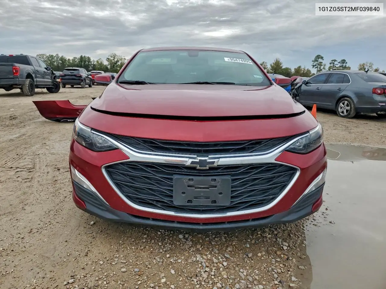 1G1ZG5ST2MF039840 2021 Chevrolet Malibu Rs