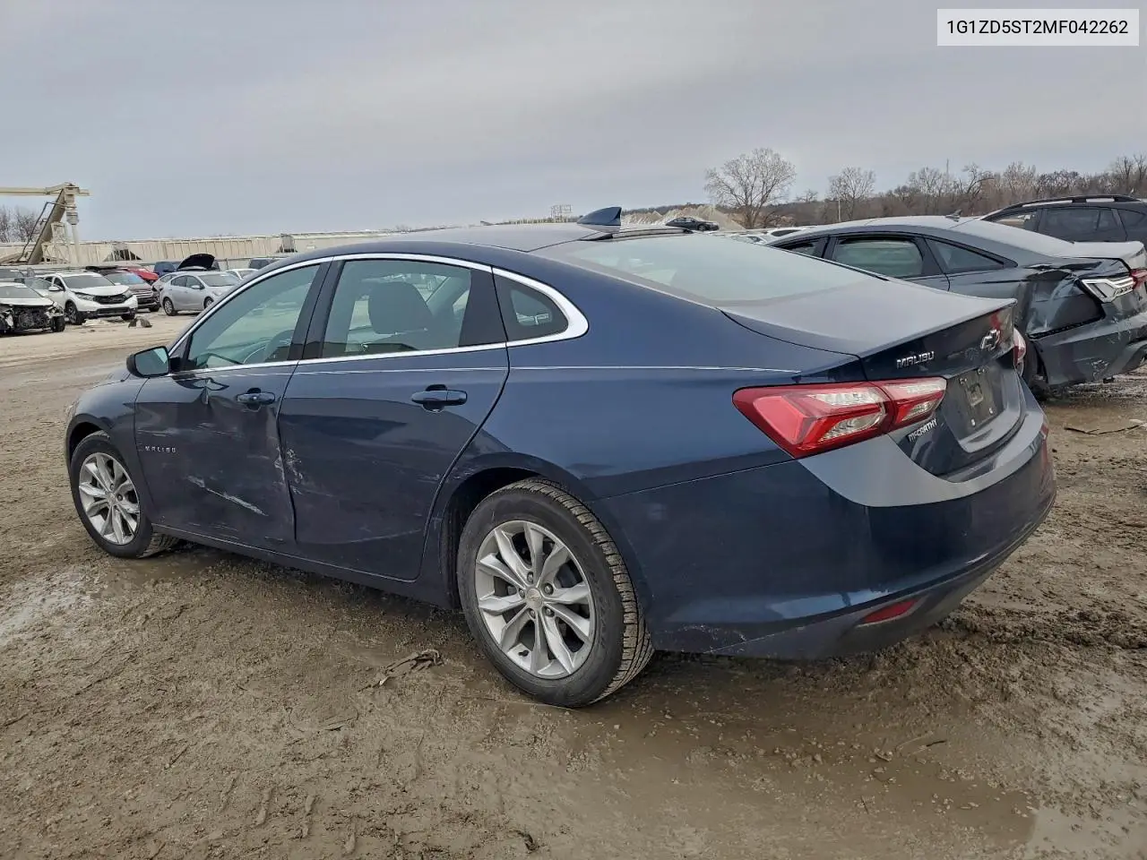 1G1ZD5ST2MF042262 2021 Chevrolet Malibu Lt