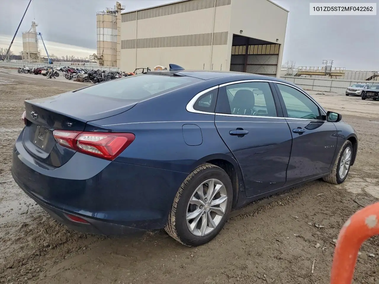 1G1ZD5ST2MF042262 2021 Chevrolet Malibu Lt