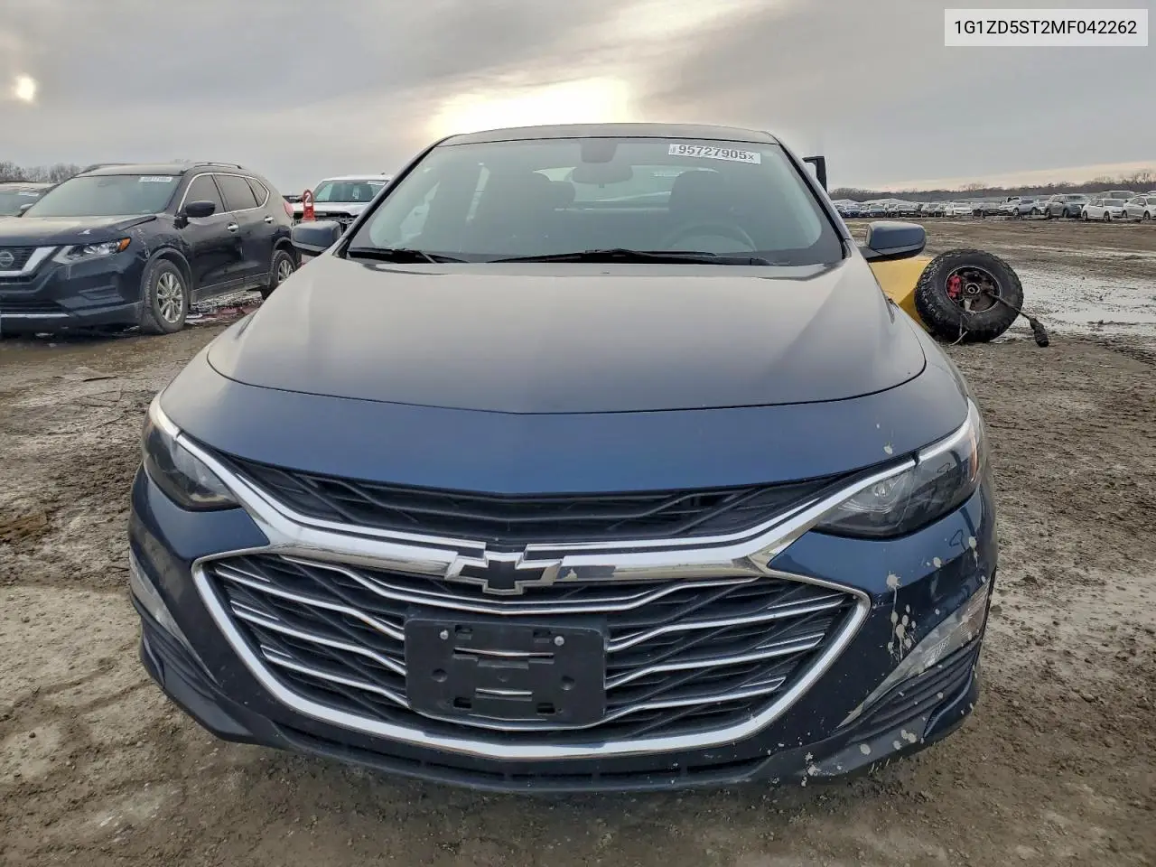 1G1ZD5ST2MF042262 2021 Chevrolet Malibu Lt