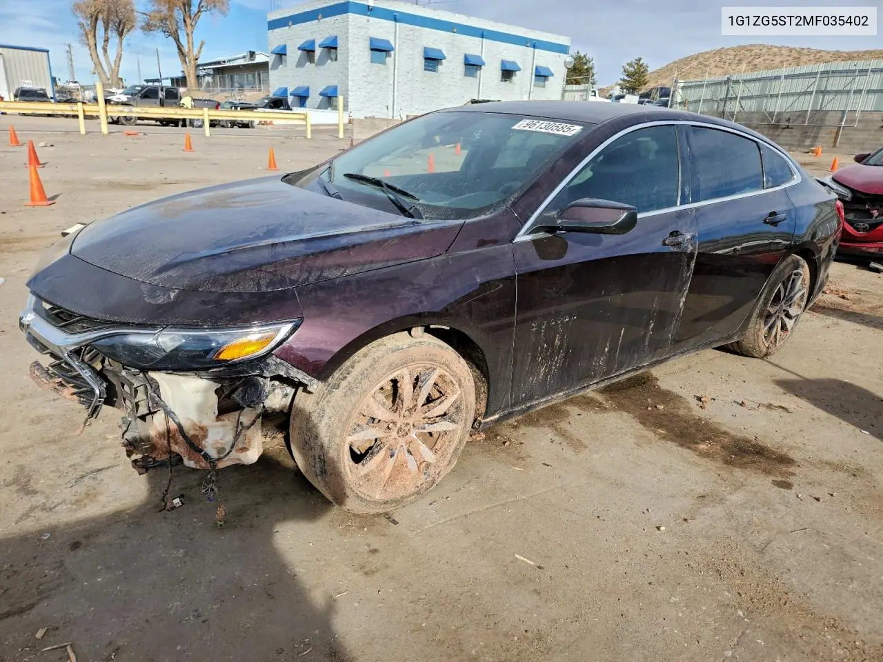 1G1ZG5ST2MF035402 2021 Chevrolet Malibu Rs