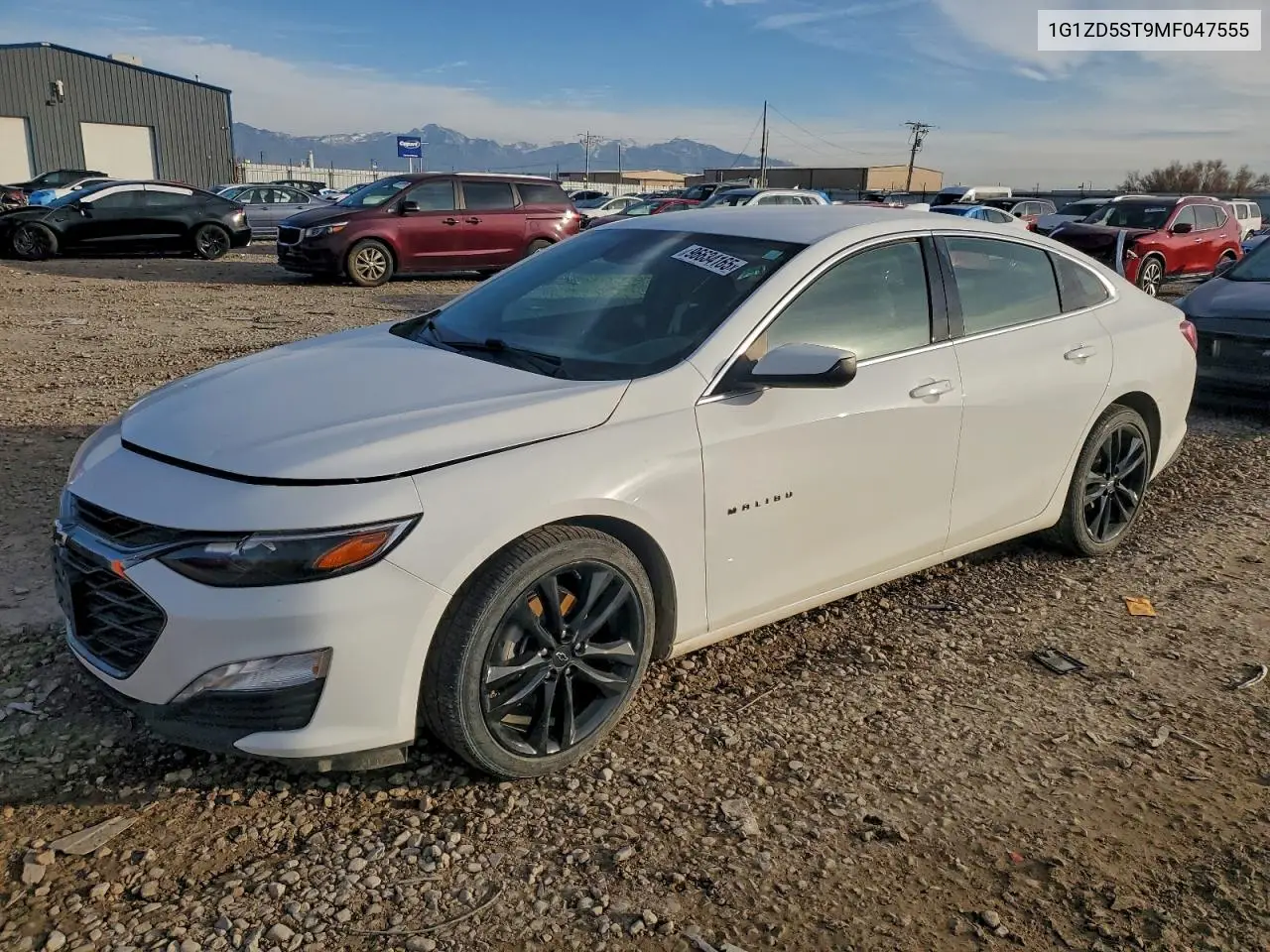 1G1ZD5ST9MF047555 2021 Chevrolet Malibu Lt