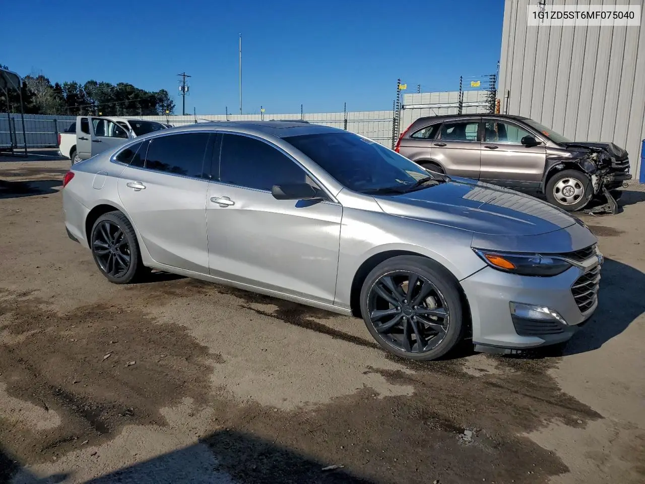 1G1ZD5ST6MF075040 2021 Chevrolet Malibu Lt