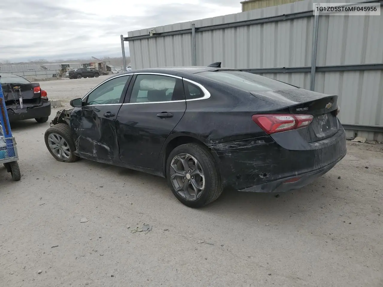 1G1ZD5ST6MF045956 2021 Chevrolet Malibu Lt