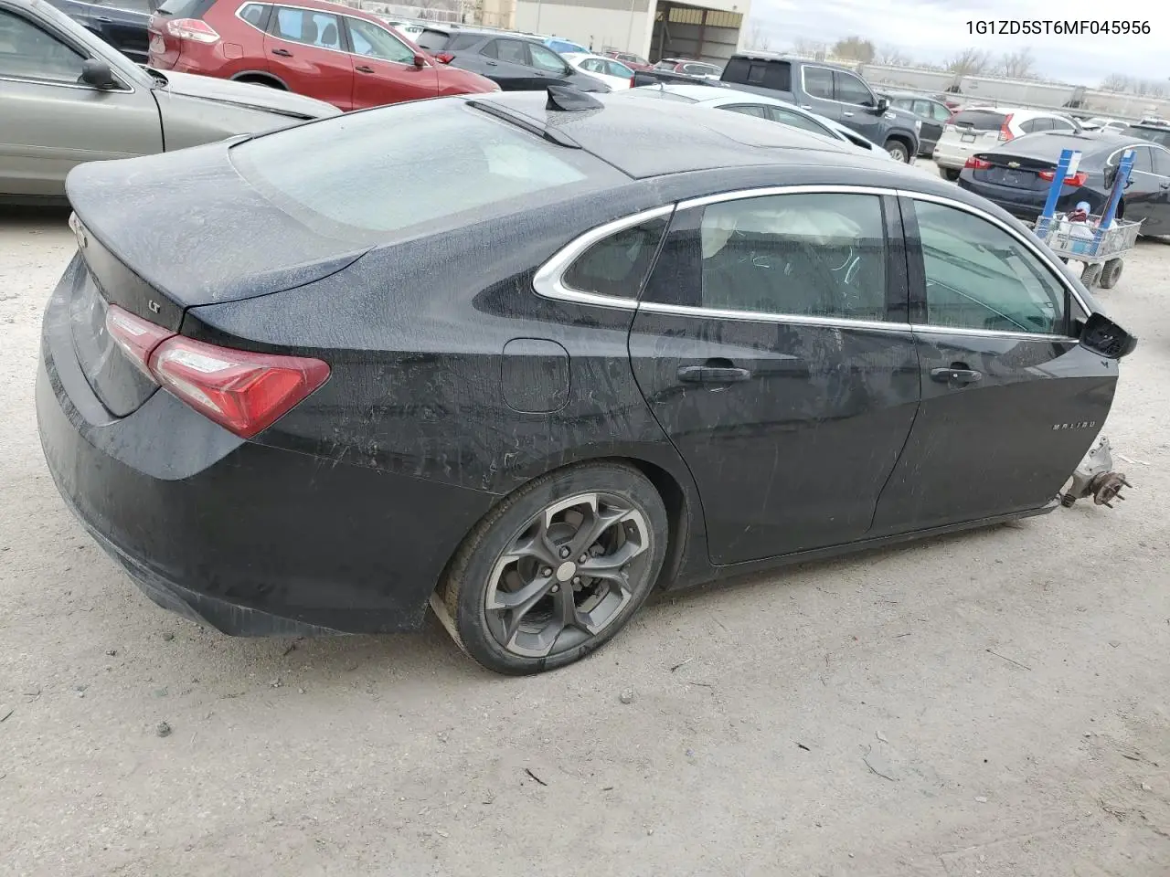 1G1ZD5ST6MF045956 2021 Chevrolet Malibu Lt