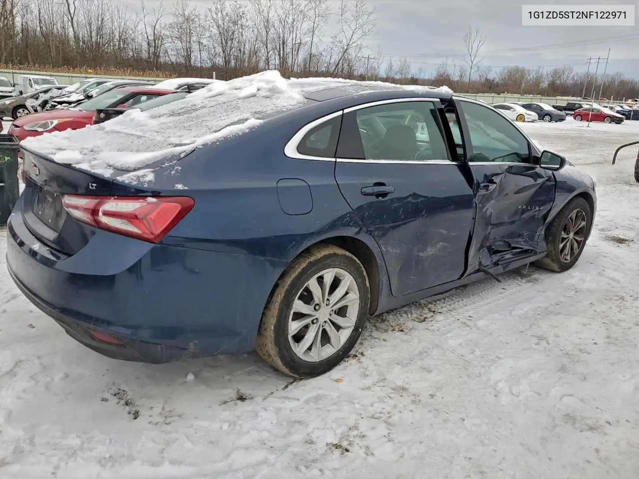 1G1ZD5ST2NF122971 2022 Chevrolet Malibu Lt