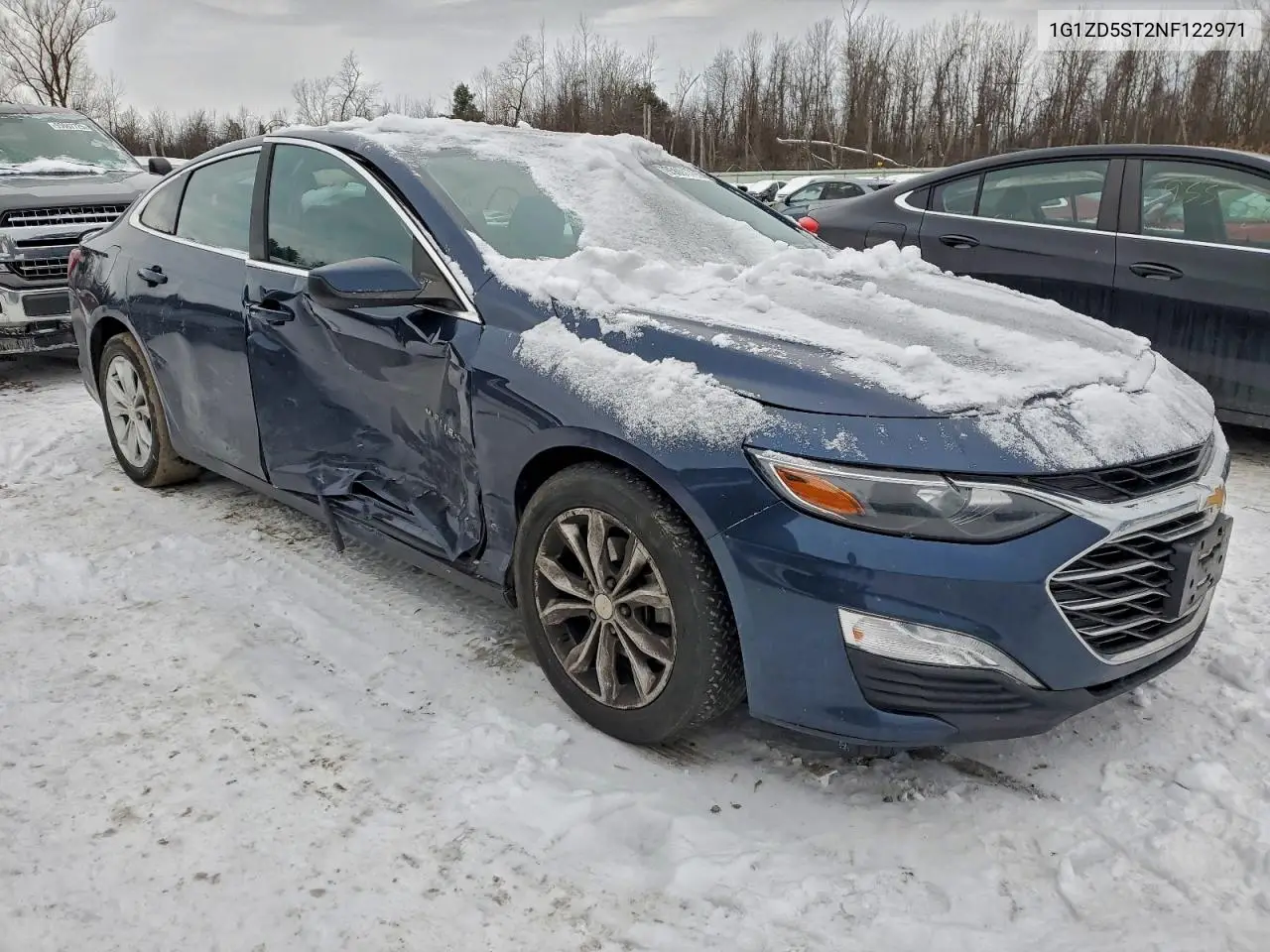 1G1ZD5ST2NF122971 2022 Chevrolet Malibu Lt