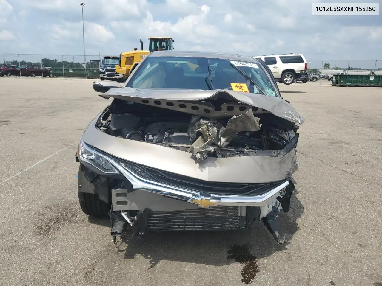 1G1ZE5SXXNF155250 2022 Chevrolet Malibu Premier