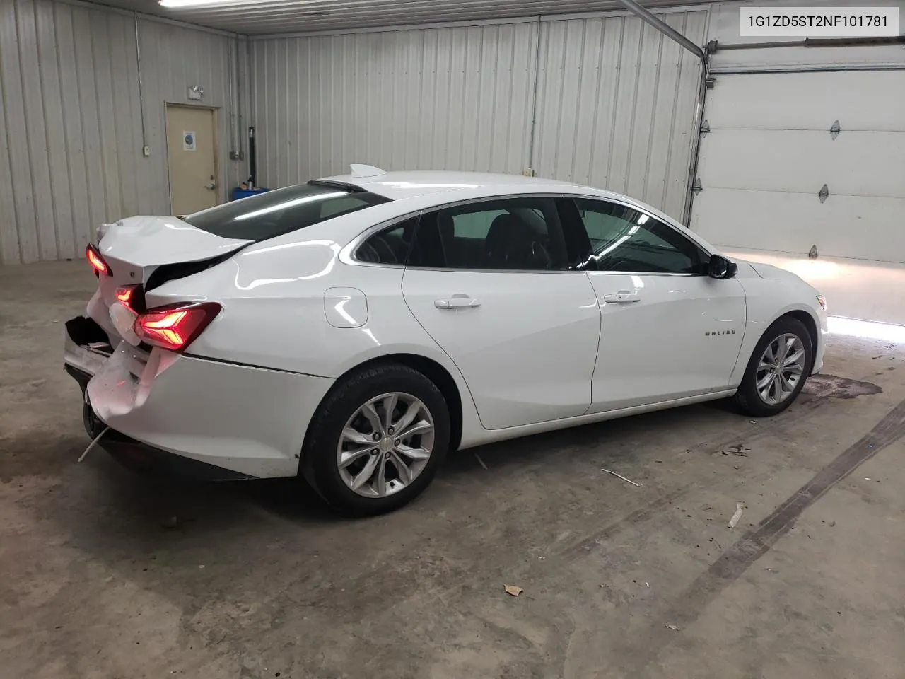 2022 Chevrolet Malibu Lt VIN: 1G1ZD5ST2NF101781 Lot: 70806264