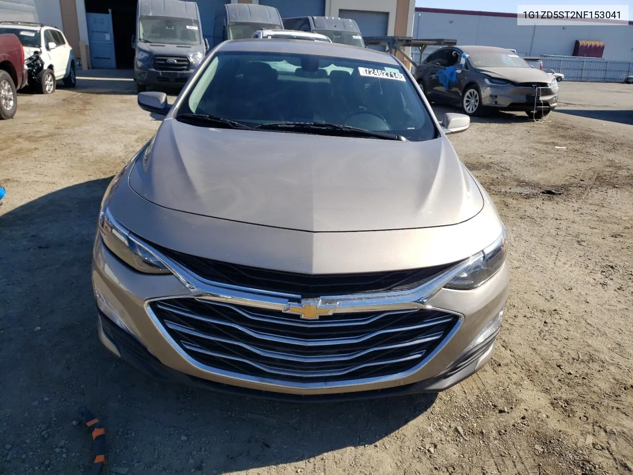 1G1ZD5ST2NF153041 2022 Chevrolet Malibu Lt