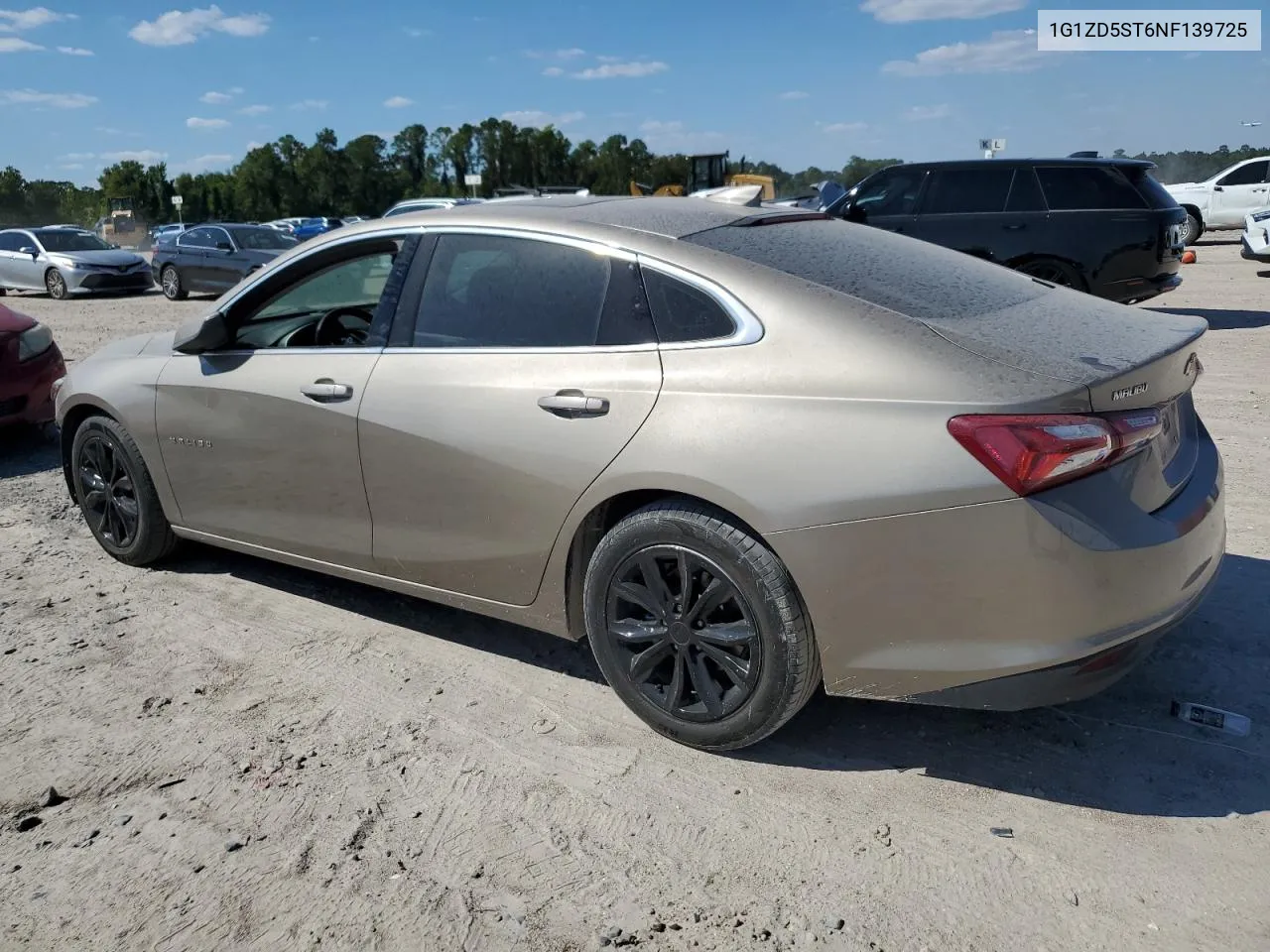 2022 Chevrolet Malibu Lt VIN: 1G1ZD5ST6NF139725 Lot: 73382684