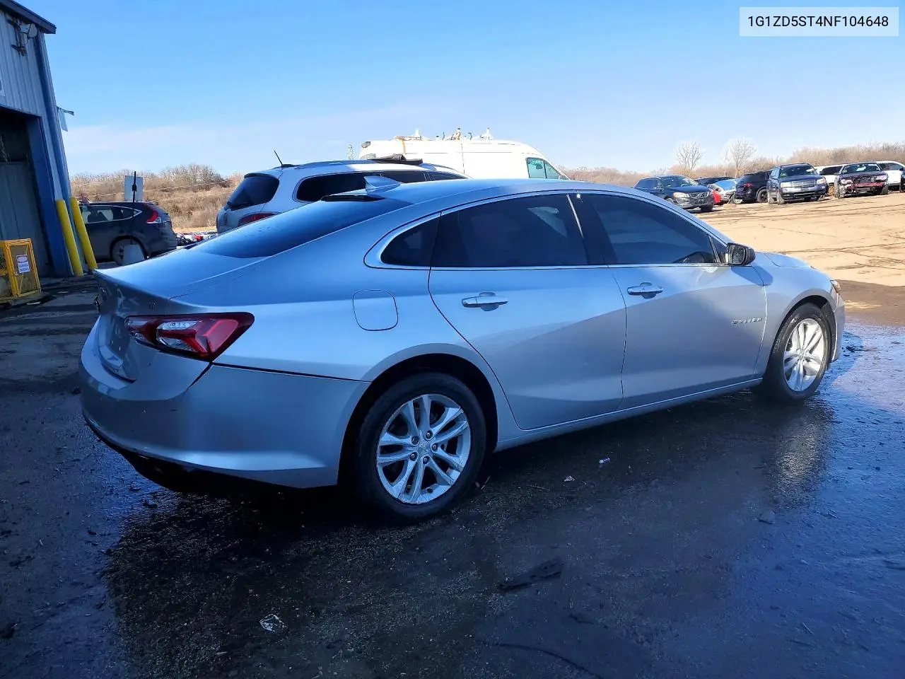 1G1ZD5ST4NF104648 2022 Chevrolet Malibu Lt