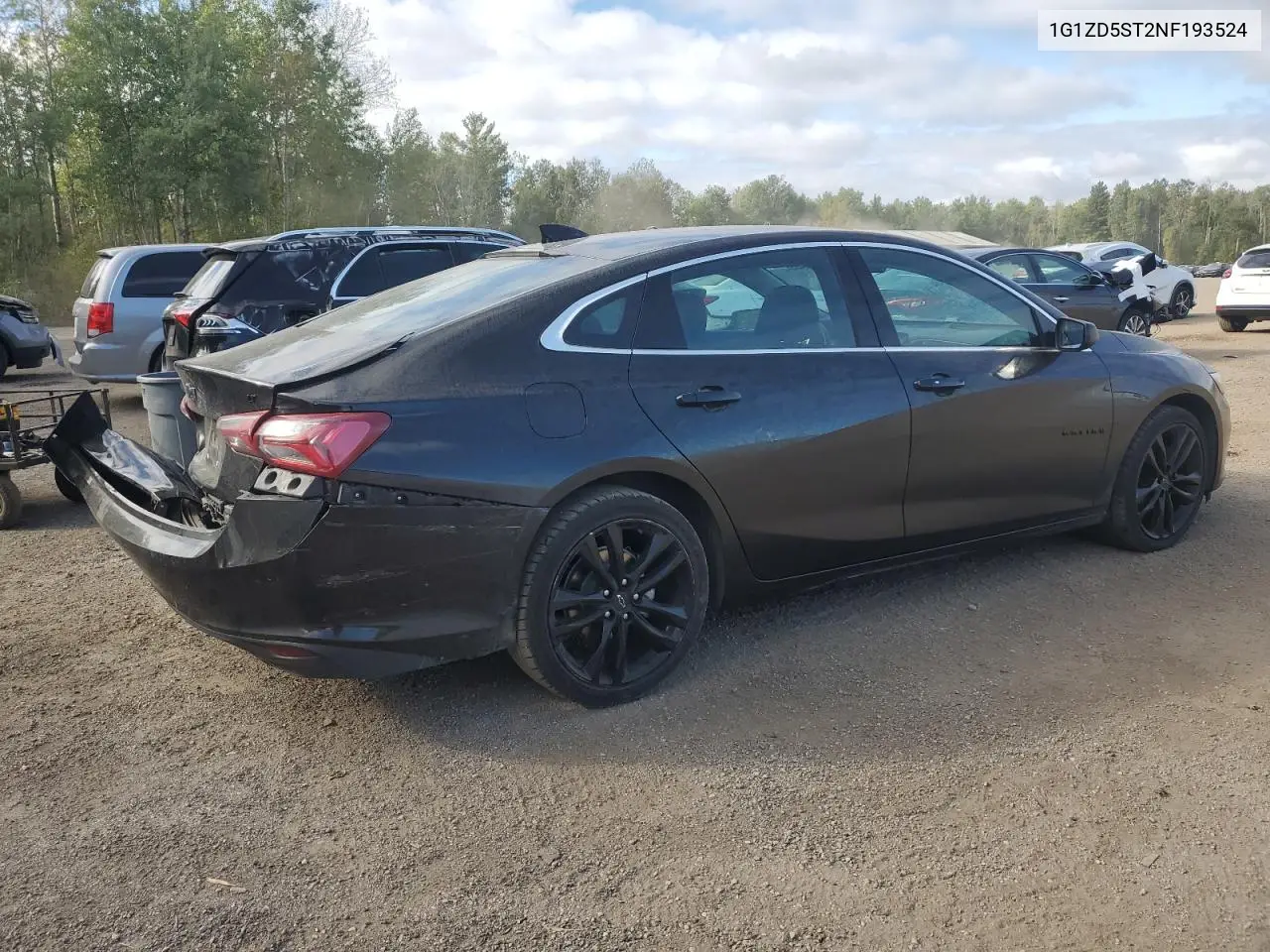 1G1ZD5ST2NF193524 2022 Chevrolet Malibu Lt