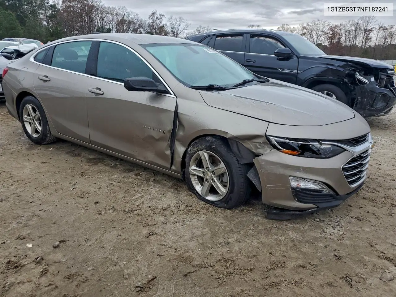 1G1ZB5ST7NF187241 2022 Chevrolet Malibu Ls