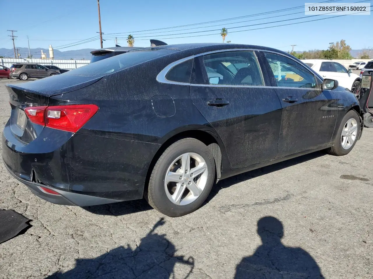 1G1ZB5ST8NF150022 2022 Chevrolet Malibu Ls