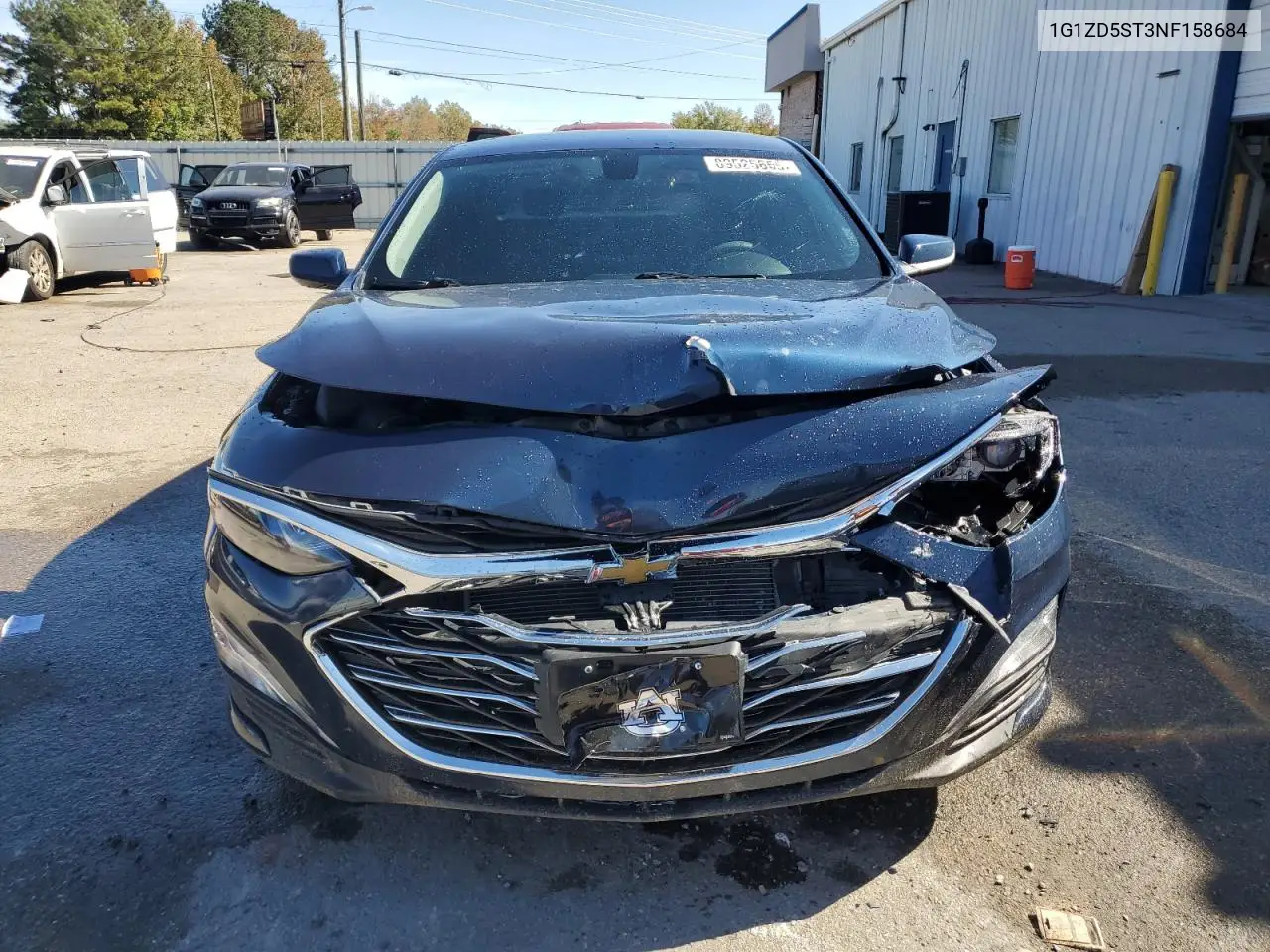 1G1ZD5ST3NF158684 2022 Chevrolet Malibu Lt