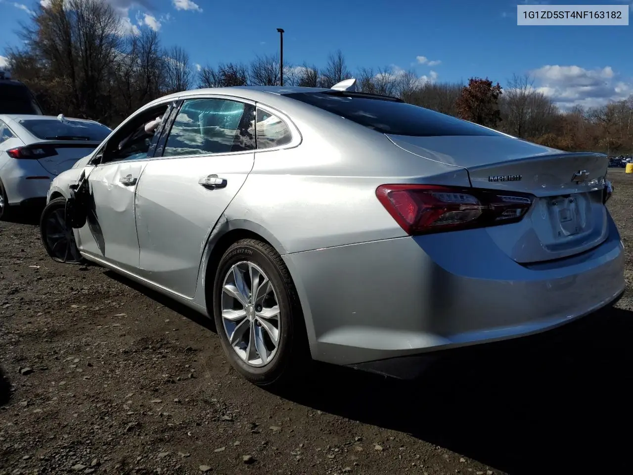 1G1ZD5ST4NF163182 2022 Chevrolet Malibu Lt
