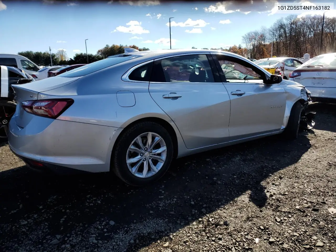 1G1ZD5ST4NF163182 2022 Chevrolet Malibu Lt