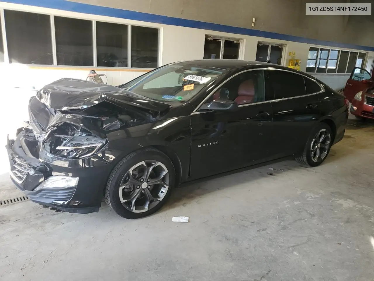 1G1ZD5ST4NF172450 2022 Chevrolet Malibu Lt